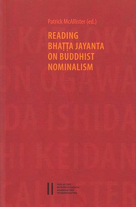 Reading Bhatta Jayanta on Buddhist Nominalism.