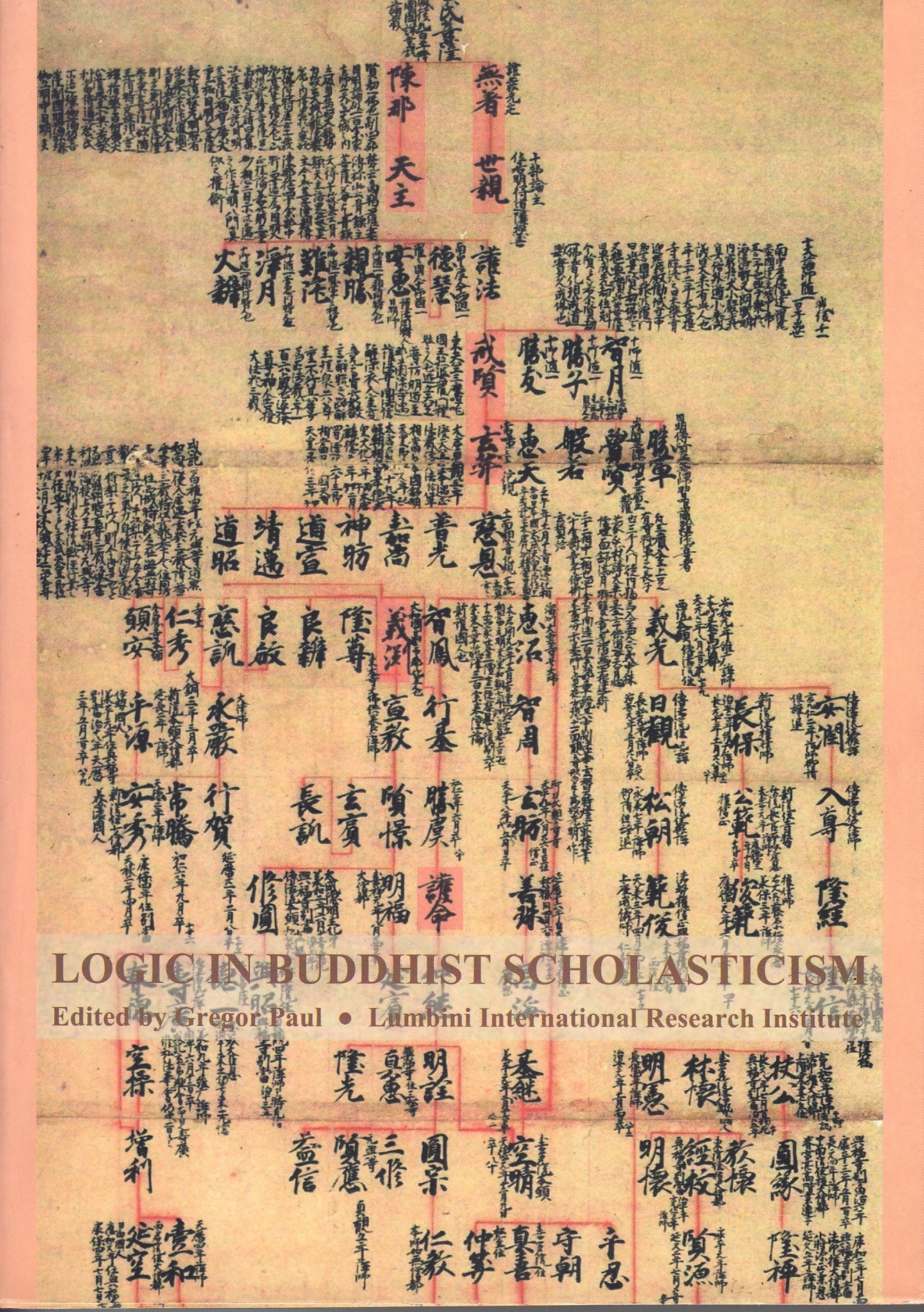 Logic in Buddhist Scholasticism from Philosophical, Philological, Historical and Comparative Perspectives.