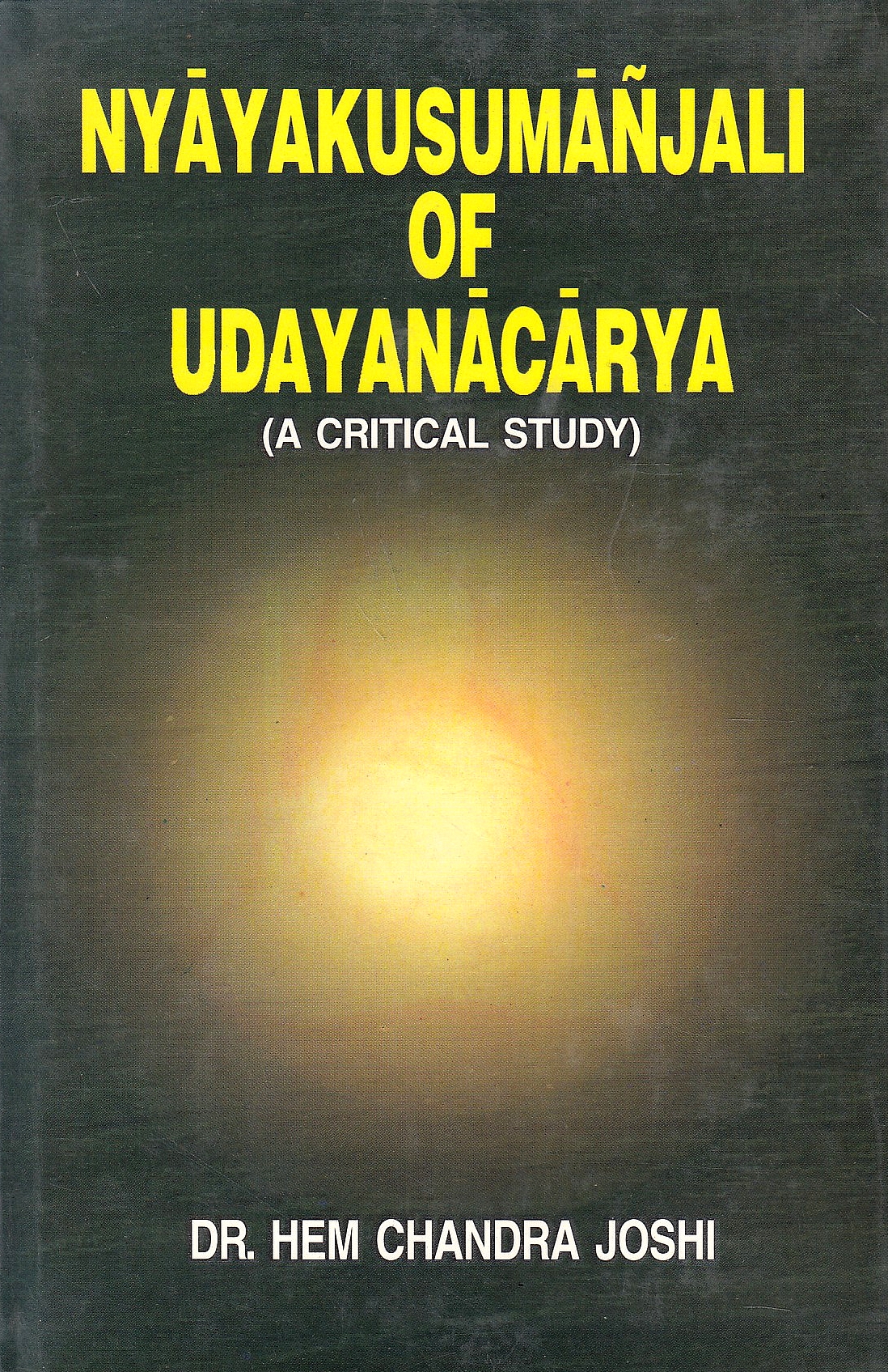 Nyayakusumanjali of Udayanacarya, a critical study.