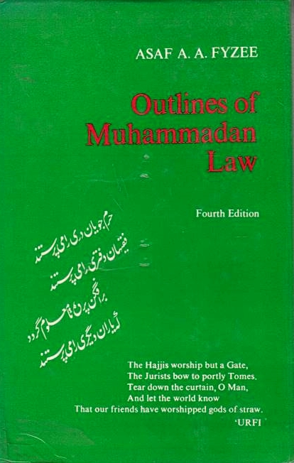 Outlines of Muhammadan Law.