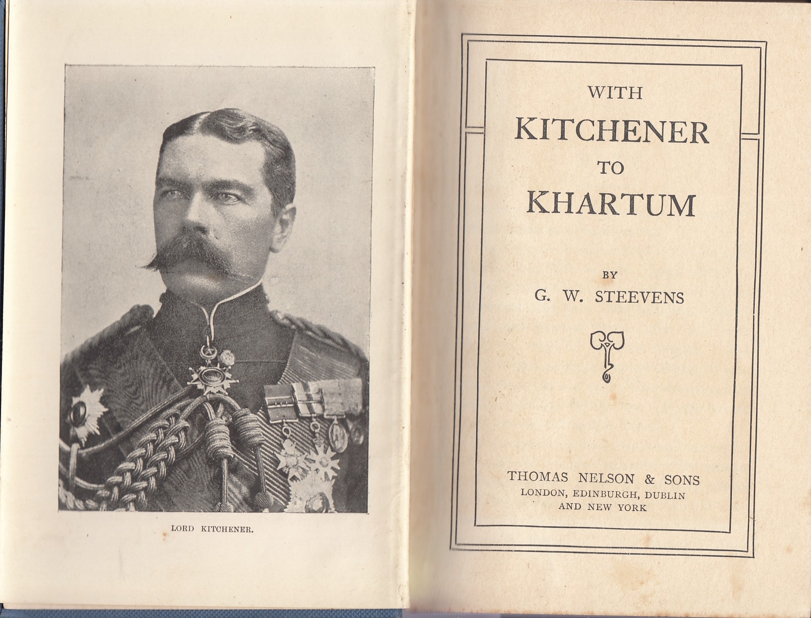 With Kitchener to Khartum.