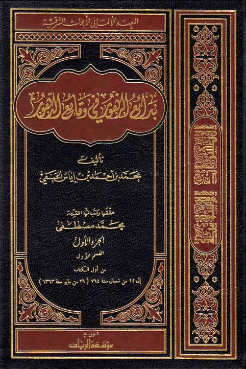 Die Chronik des Ibn Iyas/ Bada'i' al-Zuhur fi Waqa'i' al-Duhur.