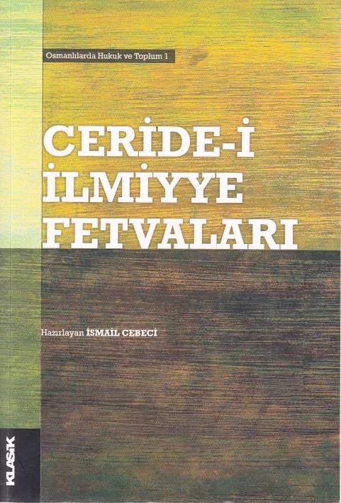 Ceride-i Ilmiyye Fetvalari.