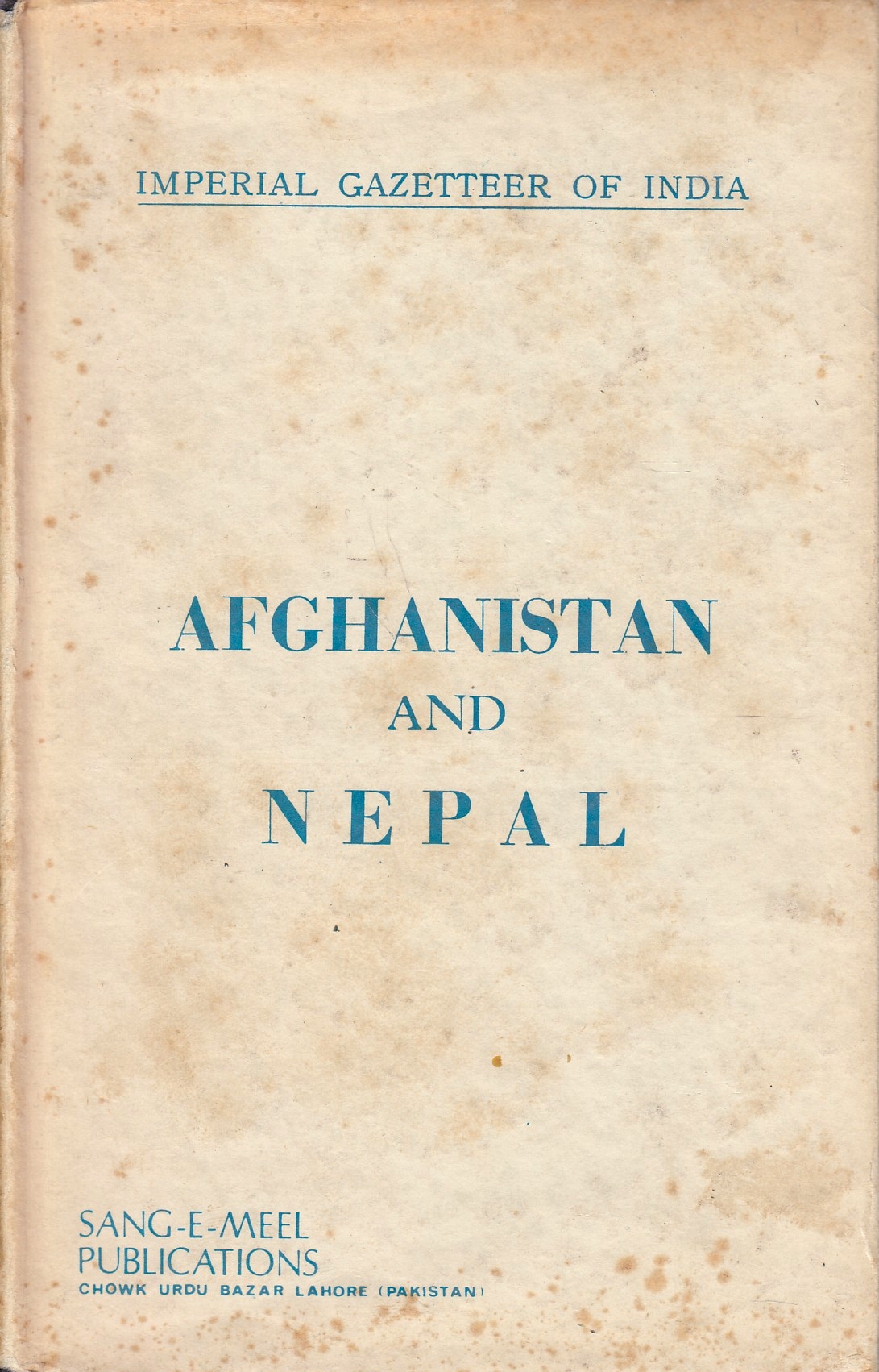 Afghanistan and Nepal.