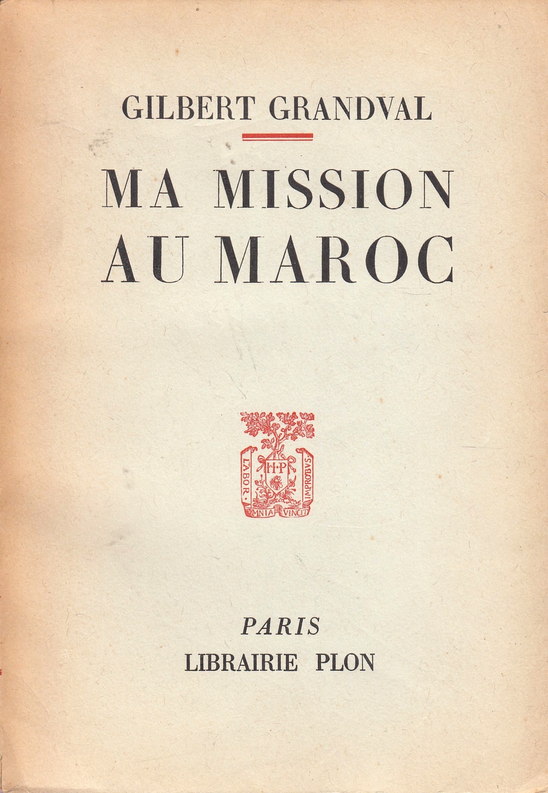 Ma Mission au Maroc.